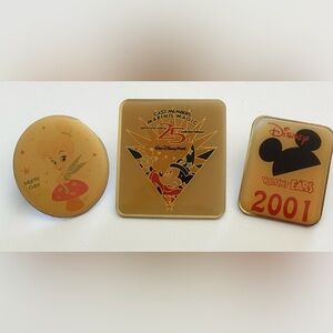 Three Vintage Disney Pins